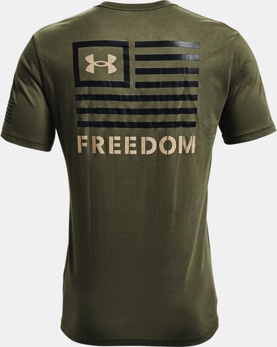 Men's UA Freedom Banner T-Shirt, Green, pdpMainDesktop image number 5